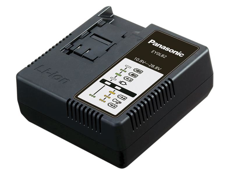 Panasonic EY0L82B31 범용 리튬이온 배터리 충전기, 14.4V-28.8V