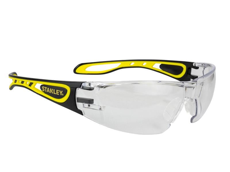 Lunettes de sécurité enveloppantes STANLEY, verres clairs