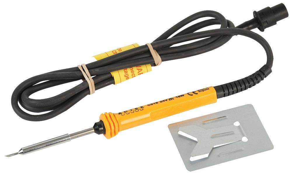 ANTEX CS18 Soldador 24V 18W con Cable de Silicona
