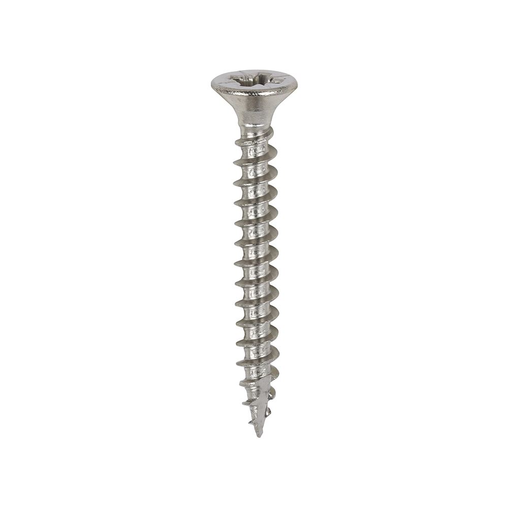 Timco Classic Multi-Purpose Screws - PZ Double Countersunk - A4 Stainless Steel