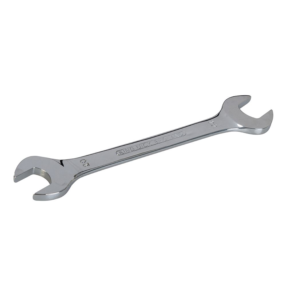 King Dick Open End Spanner, Chrome Vanadium Steel, 20 x 22mm