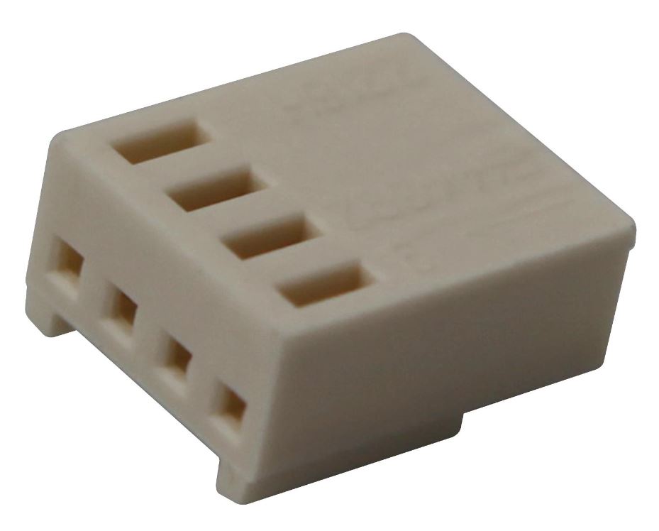 MULTICOMP PRO Crimphuls, 2.54mm, 4-polig, Nylon 66