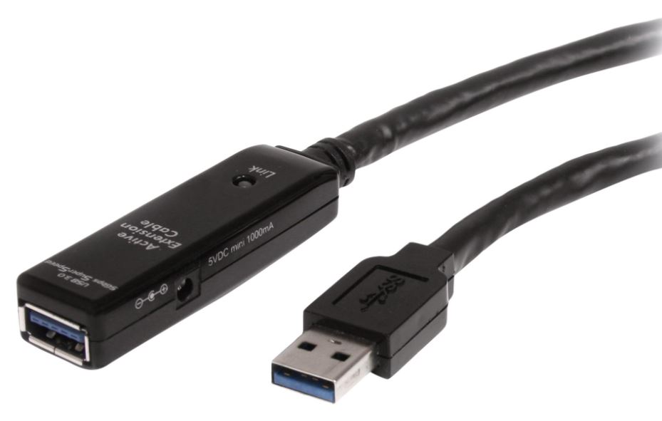 STARTECH USB 3.0 A Male naar Female Actieve 5m Verlengkabel