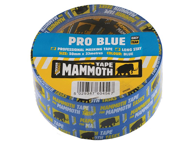 Everbuild Sika - Pro Blue Pita Pengepit Profesional 50mm x 33m