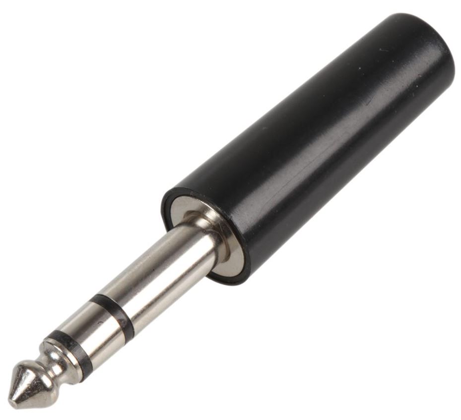 PRO SIGNAL Conector Jack Estéreo 6.35mm (1/4″)