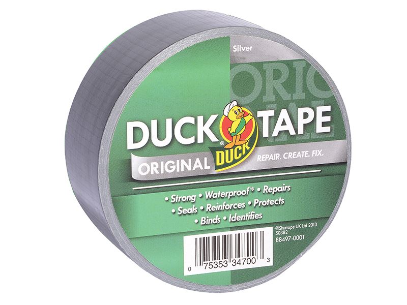 Shurtape - Duck Tape® 原裝布質膠帶 50毫米 x 50米 銀色