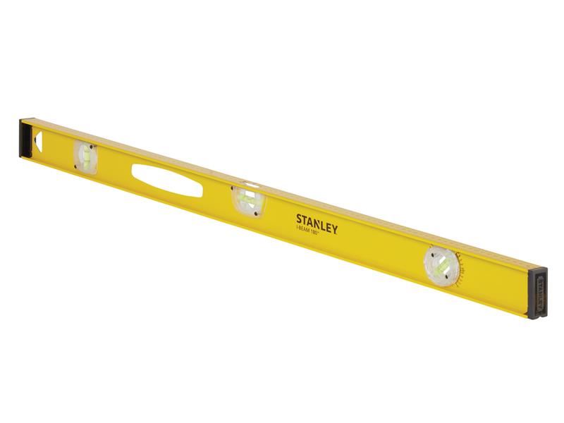 STANLEY PRO-180 Nivel en I, 3 Viales, Aluminio, 100cm