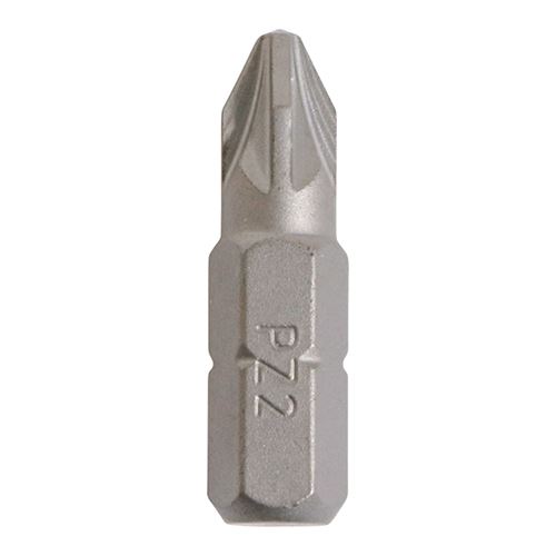 Timco Brocas PZ2 Acero S2, 25mm, Vástago Hexagonal (100 Unidades)