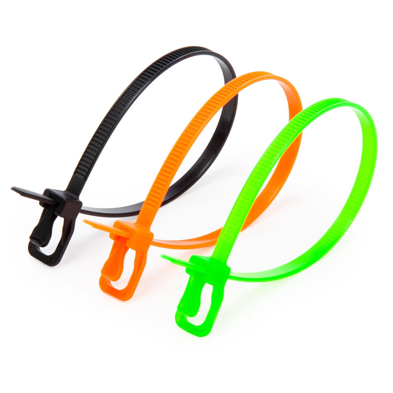 RETYZ MBA01-MA Reusable Cable Ties, 203mm/8in, Pack of 30