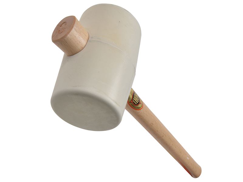 Thor 957W Witte Rubberen Hamer, 90mm, 1450g