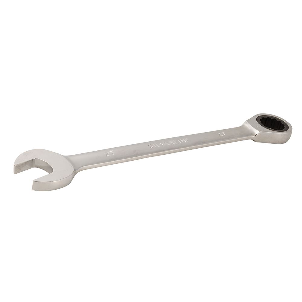 Silverline Nepohyblivá ratchetová matice 27mm, chrom vanad