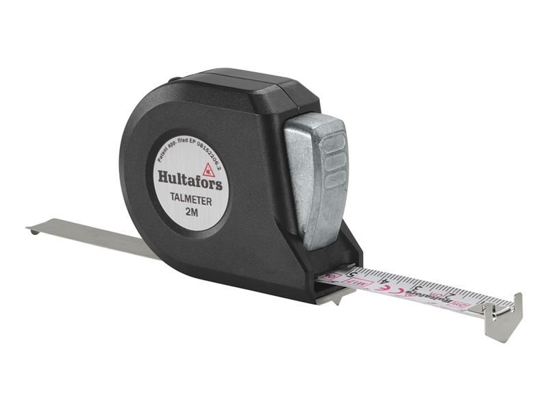 Hultafors סרט מדידה ומדגמן Talmeter 2 מטר, 16 מ״מ