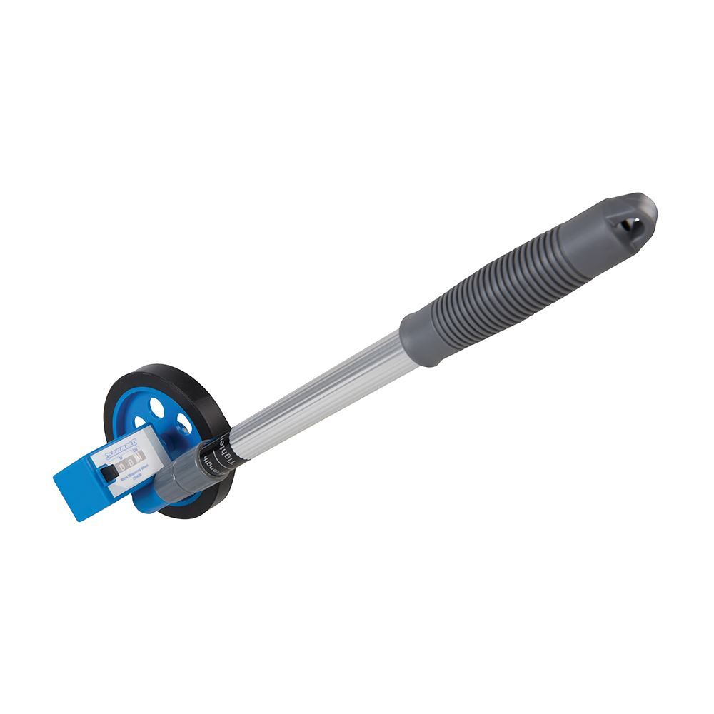 Silverline Micro Measuring Wheel, Aluminium & Plastic, 0-999.9m