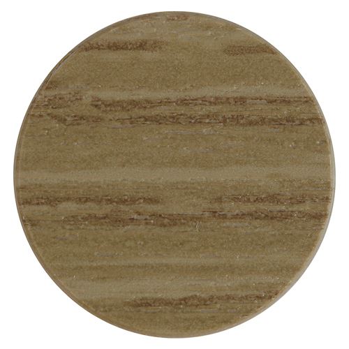 Timco Self-Adhesive Cover Caps, Odessa Oak, 13mm (112 Pieces)