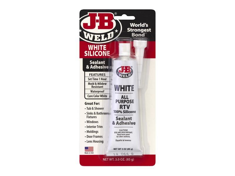 J-B Weld Silikon Dichtstoff & Kleber Weiß 85g