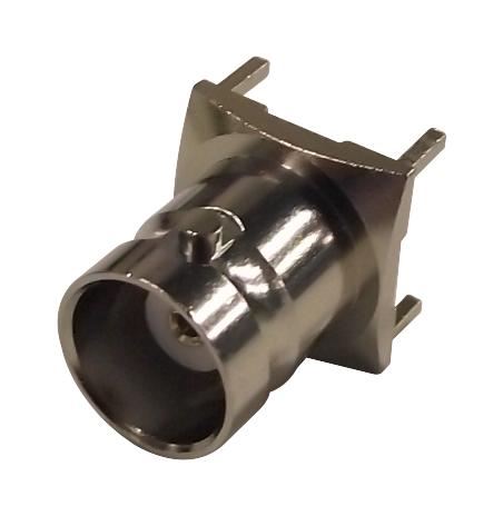 MULTICOMP PRO - 50 Ohm BNC PCB Mount Socket, DC to 4GHz, Gold Plated