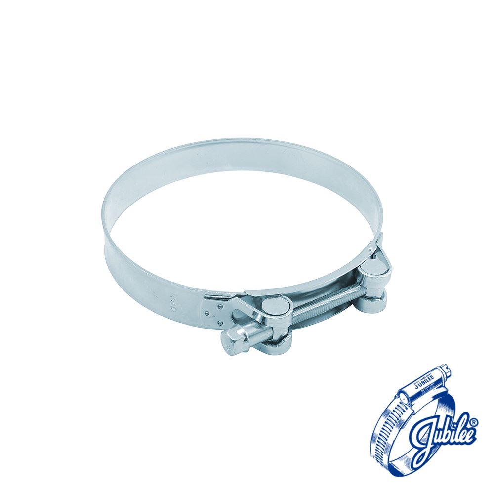 Jubilee Superclamp Mild Steel Hose Clamp, 149-161mm (2 Pieces)