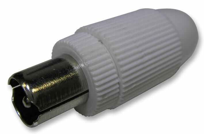 PRO SIGNAL Conectores Coaxiales para TV, Pack de 5