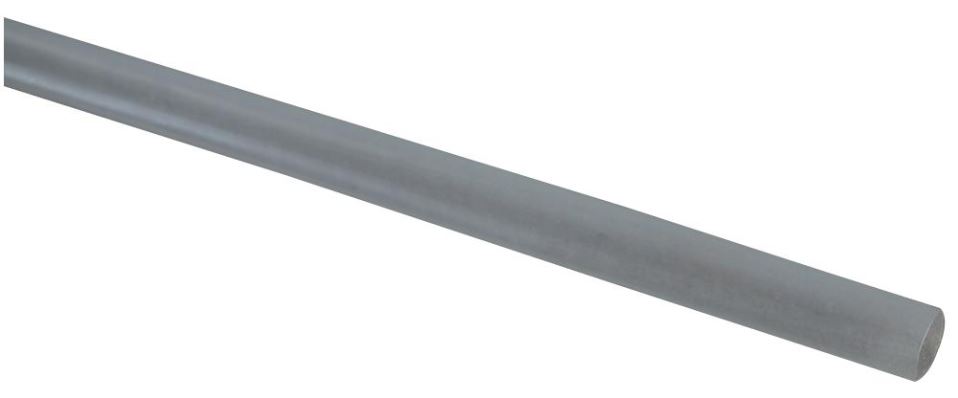 PRO POWER Halbstarre PVDF Schrumpfschlauch 1,6mm 1,2m - Durchsichtig, chemikal-