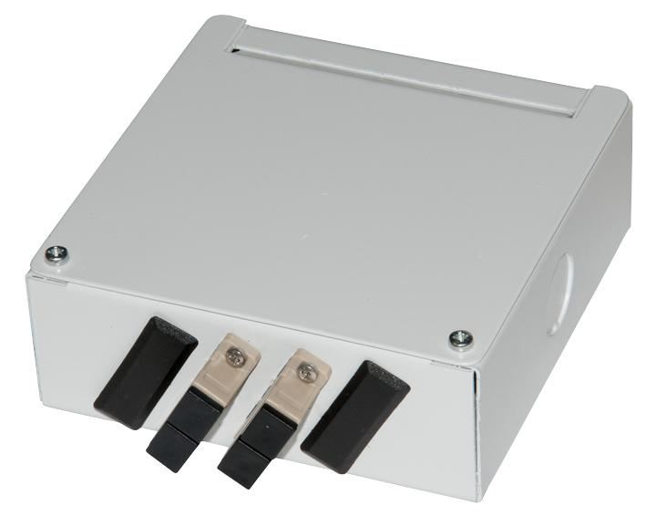 CONNECTIX CABLING SYSTEMS - 4路SC（2x雙工）接線盒，鋼製外殼