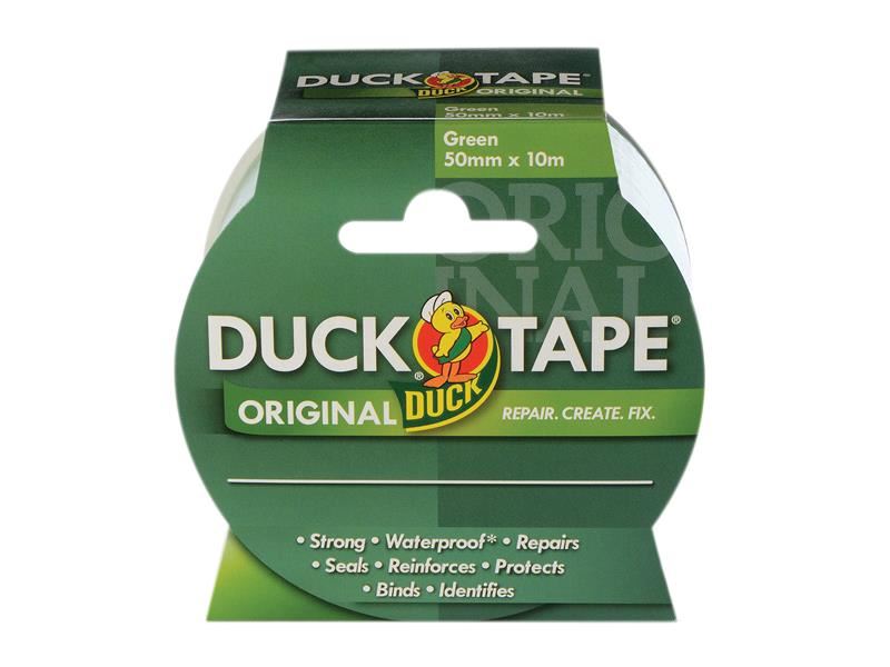 Shurtape Duck® Παρθένο Νερομάνικο Ταινία, 50mm x 10m, Πράσινη