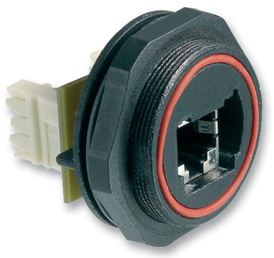 BULGIN Ethernet Connector, IDC Mount, 8 Way, IP68, Cat5e