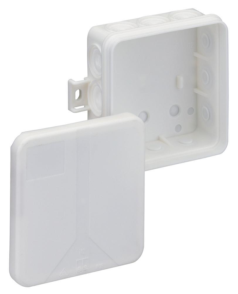 SPELSBERG Scatola di Giunzione IP55, Bianca, 85x85x37mm