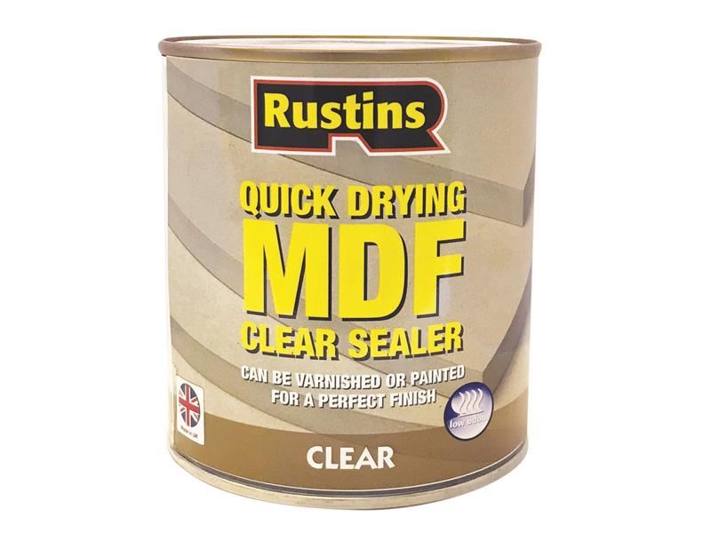 Rustins Sneldrogende MDF Sealer Transparant 500ml