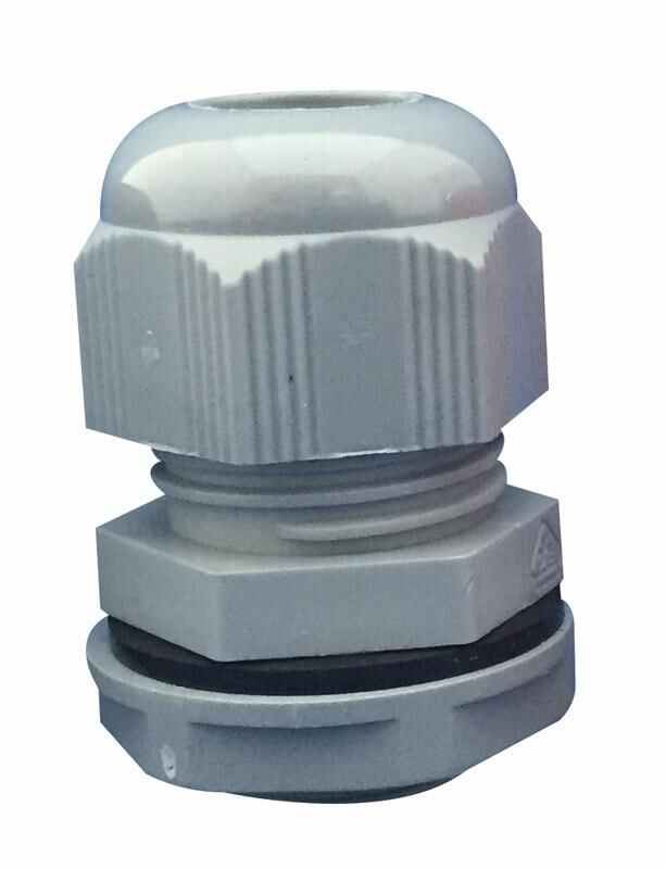 Concordia Technologies Nylon 6 Kabelgaten M16 Grijs, 22mm, 10 stuks