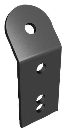 PENN ELCOM Hoeksteunbeugel voor 19-inch racksysteem