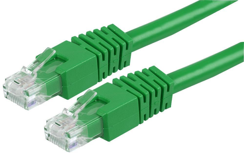 PRO SIGNAL Cable de Red Ethernet Cat6 UTP, RJ45, 0.5m, Verde