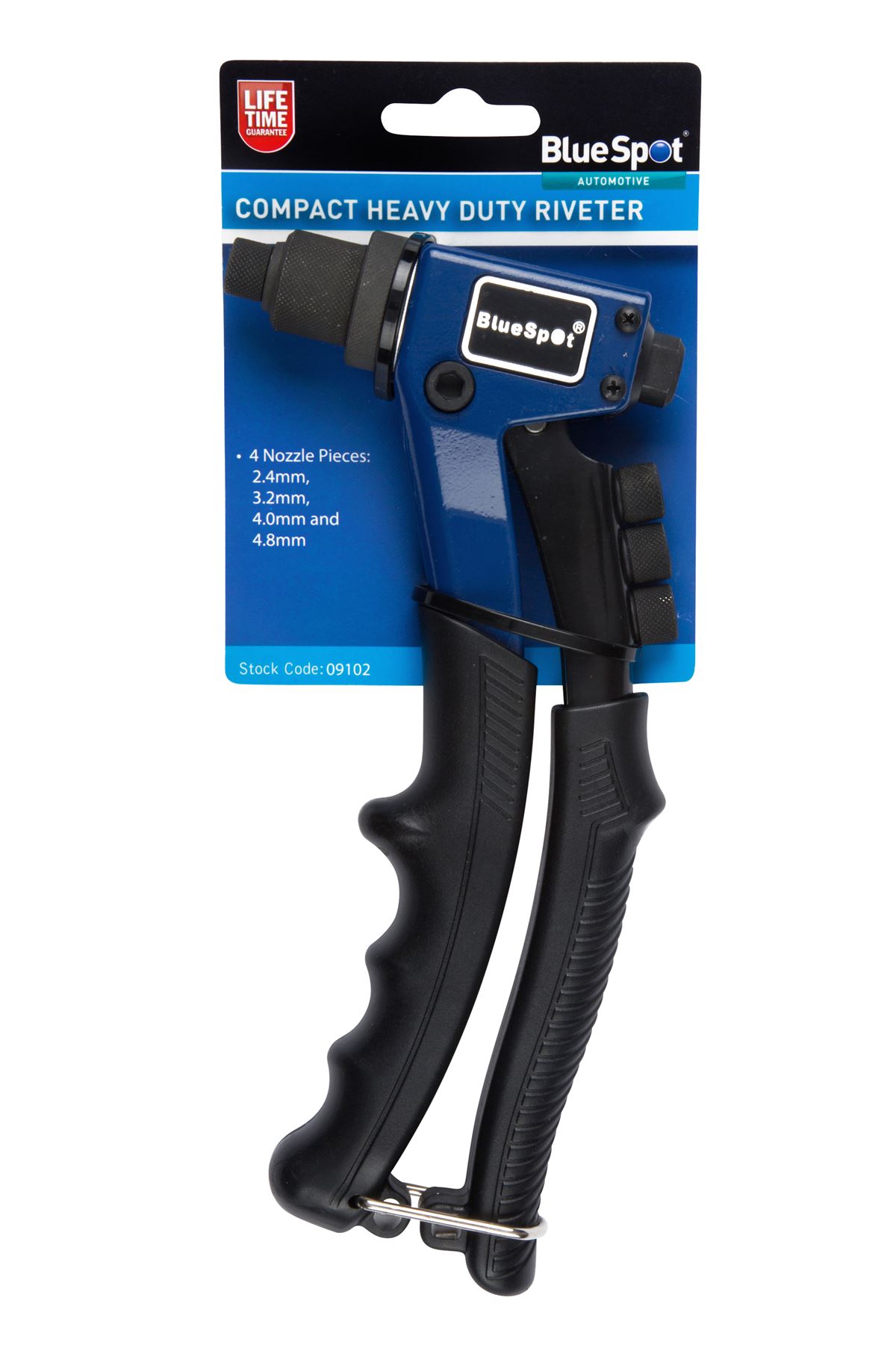 Blue Spot Tools - 200mm (8 inci) Riveter Kompak Berkuasa Tinggi