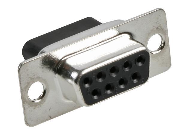 MH CONNECTORS - D-Sub-Steckverbinder 9-polig Buchse, 2er Pack