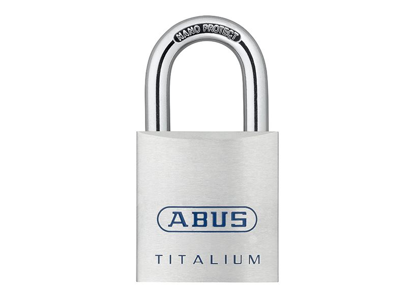 ABUS 80TI/40mm TITALIUM™ Padlock, Aluminium Alloy