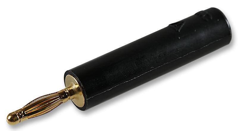 MC Multi Contact 2mm to 4mm Test Lead Adaptor, 10A, Black