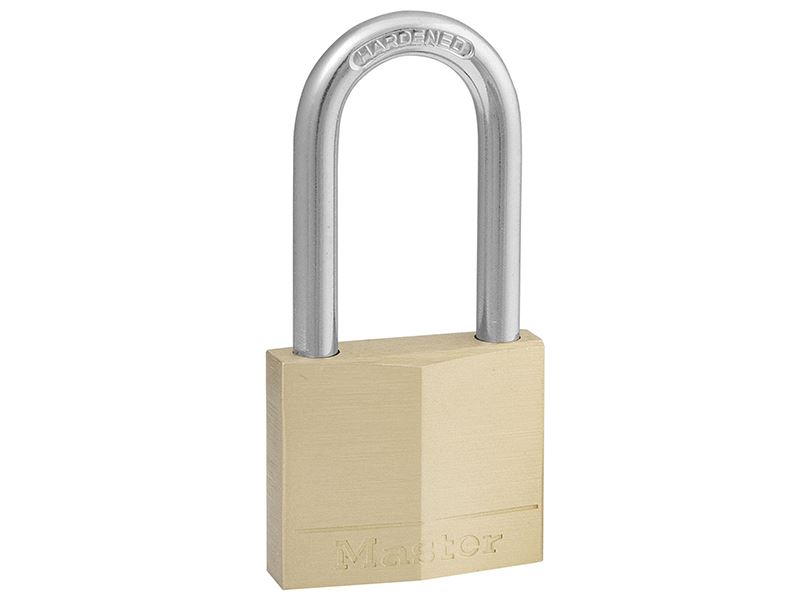 Master Lock - Cadenas en laiton massif 40mm avec anse en acier 38mm - 4 goupill
