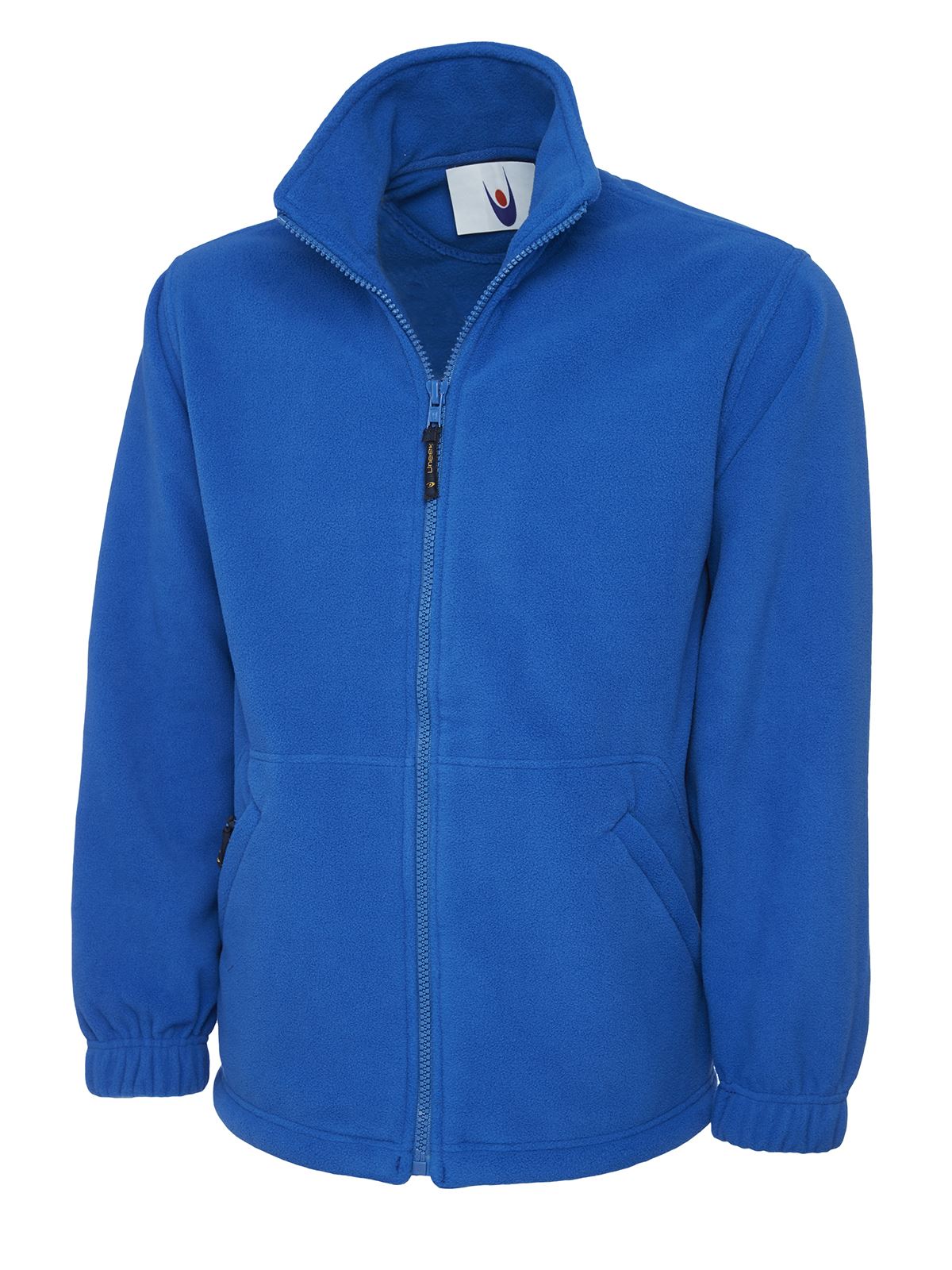 Uneek Unisex Classic Full Zip Fleece Jacket - Royal - XL