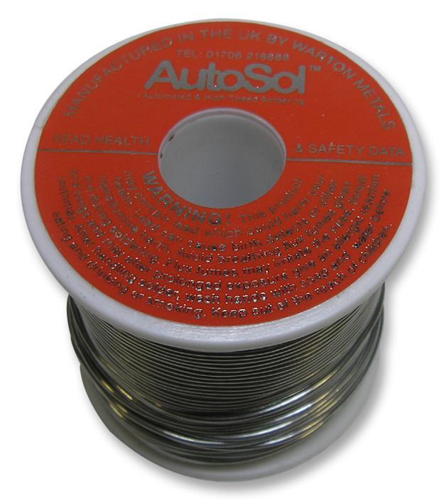 WARTON No-clean Κορμός Συγκολλητικού Σύρματος, 0.7mm, Sn63/Pb37, 183°C