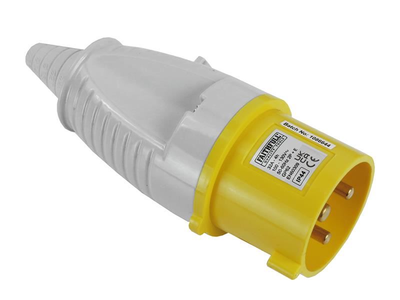 Faithfull Power Plus Tomada Amarela 32A 110V