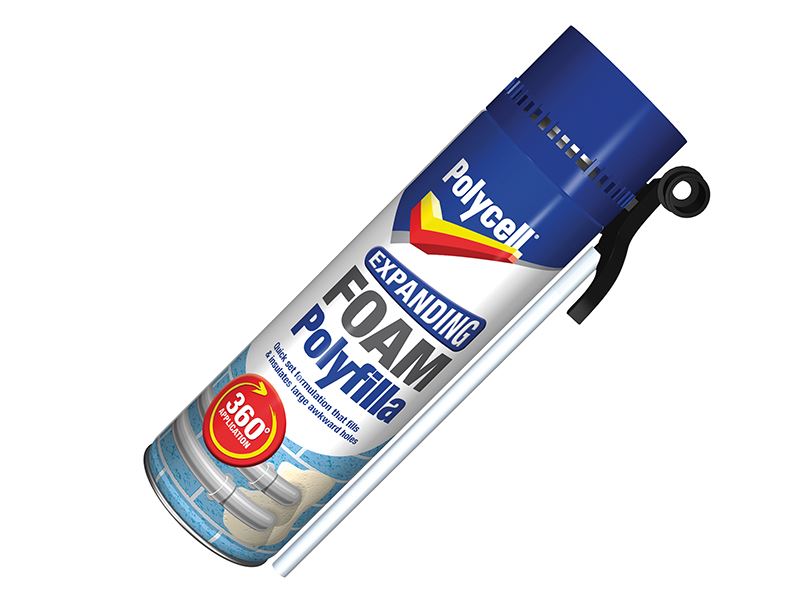 Polycell Expanding Foam Filler, 300ml
