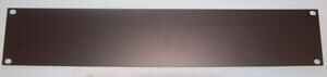 PENN ELCOM 19-inch Blank Rack Panel - 2U, Black