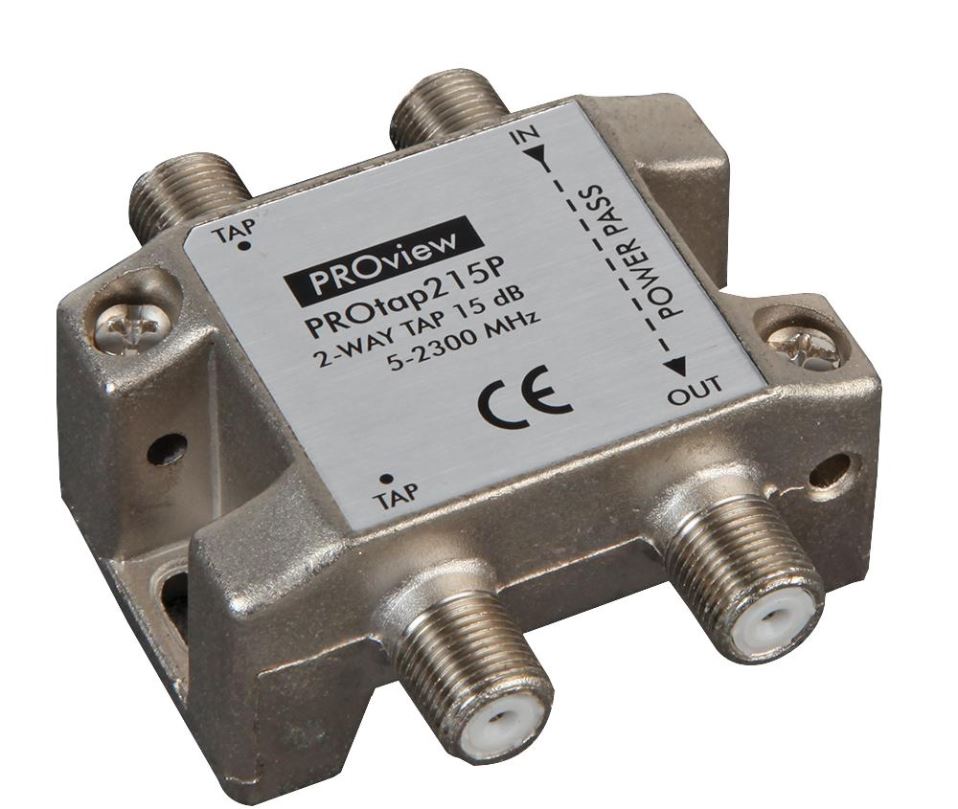 BLAKE UK Deviatore RF a 2 Vie, 15dB, Serie PROception