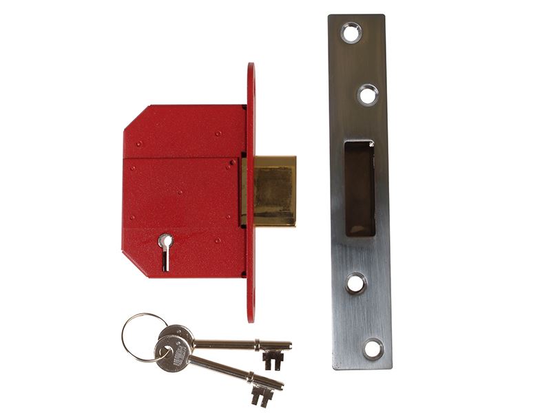 UNION StrongBOLT 2100S BS 5 Lever Mortice Deadlock, 81mm