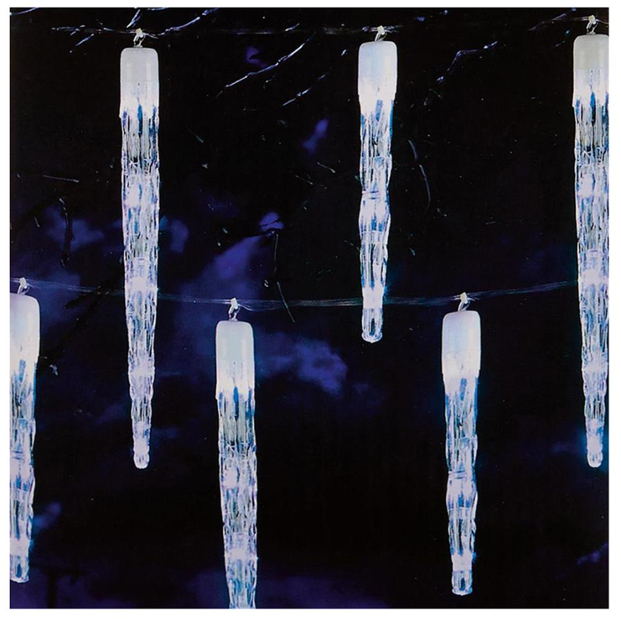Raraion 24 Chaser Icicles with 72 Blue LEDs