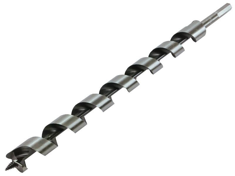 Faithfull Combination Wood Auger Bit, Long Series, 25mm x 400mm