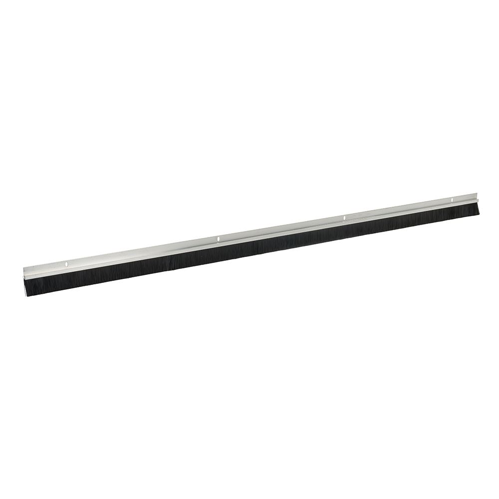 Fixman Garage Door Brush Strip, 25mm Bristles, 2 x 1067mm Aluminium