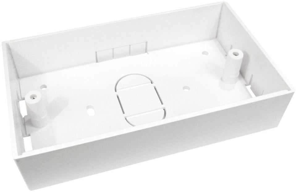 Caja de Montaje 2 Módulos PRO SIGNAL, Profundidad 32mm