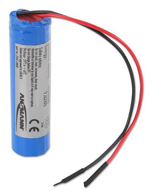 ANSMANN 3.6V 2600mAh Συγκρότημα Μπαταριών Λιθίου-Ιόντων με Πλακέτα Ασφαλείας
