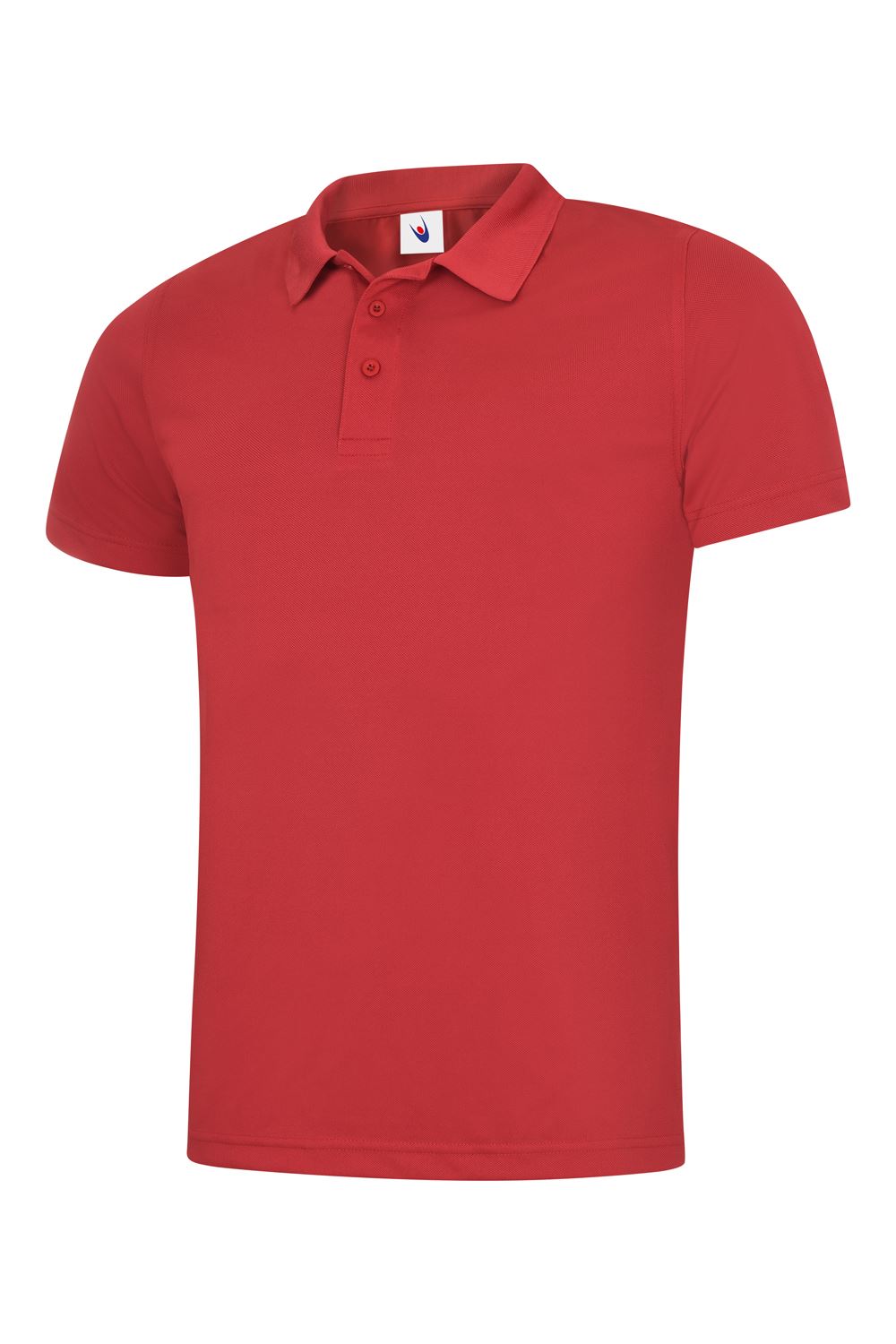 Uneek Men's Super Cool Workwear Polo Shirt - Red - XL