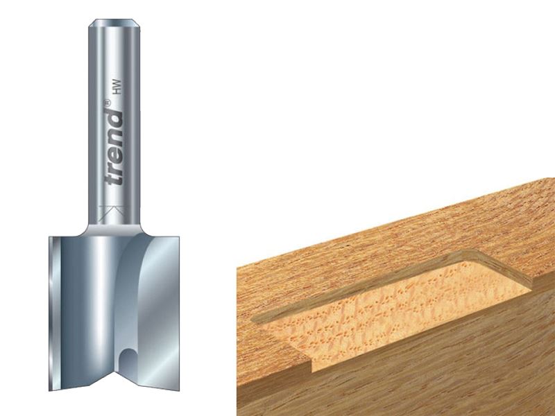 Fraise à rainurer pour charnières Trend 5/1 x 1/4 TCT, 12,7 x 19mm